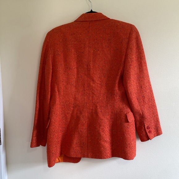 Vintage Missoni Donna Orange Blazer Designer Italy - Picture 6 of 6